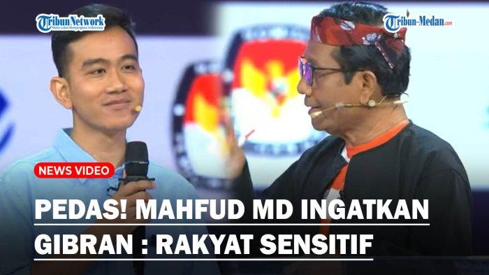 PEDAS! Mahfud MD Ingatkan Gibran Beda Pajak dan Tax Ratio Saat Debat Cawapres : Rakyat Sensitif