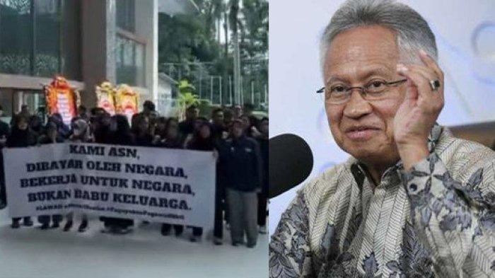 PENYEBAB Menteri Satryo dan Istrinya Didemo Anak Buahnya, Disebut Suka Nampar dan Main Pecat