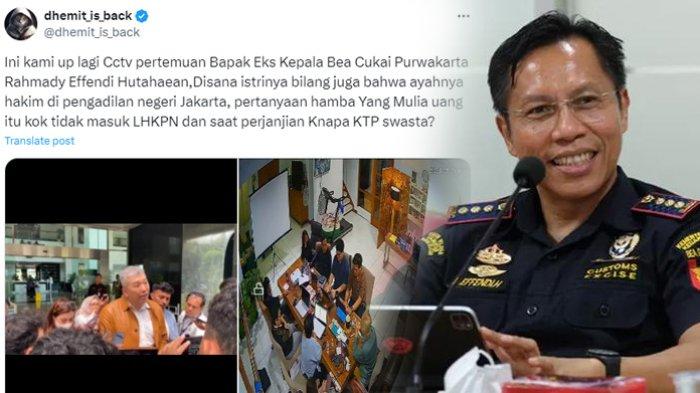 PENYEBAB Rahmady Hutahaean Dicopot dari Kepala Kantor Bea Cukai Purwakarta, Soal Bisnis Ekspor Impor. (X/HO)