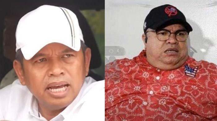 SINDIR GUBERNUR JABAR - Kolase foto Gubernur Jabar Dedi Mulyadi dan Razman Nasution. Mewakili GRIB Jaya, Razman Nasution menyinggung Gubernur Jawa Barat, Dedi Mulyadi yang dinilai bekerja di luar dari tugas, pokok dan fungsi (tupoksi) sebagai pamong praja.