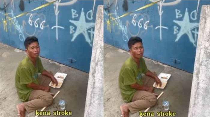 PILU Dada Ditelantarkan Istri Selingkuh, Alami Stroke Tapi Enggan Repotkan Anak, Tinggal di Emperan