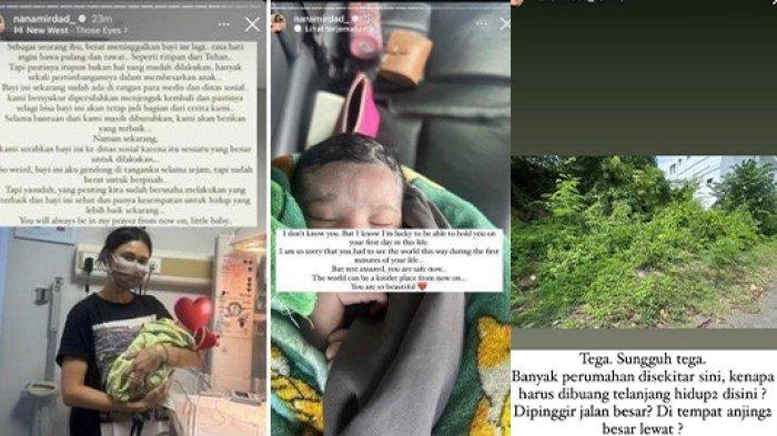 PILU Kondisi Bayi Dibuang Dekat Rumah Nana Mirdad, Telanjang dan Hipotermia di Semak-semak