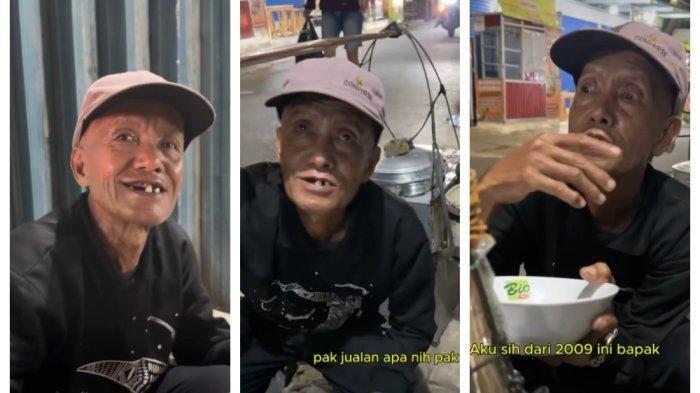 PILU Nasib Kakek Penjual Bakso Cuanki Jatuh di Kanal Banjir, Dagangan Tumpah, Reaksi Warga Disorot