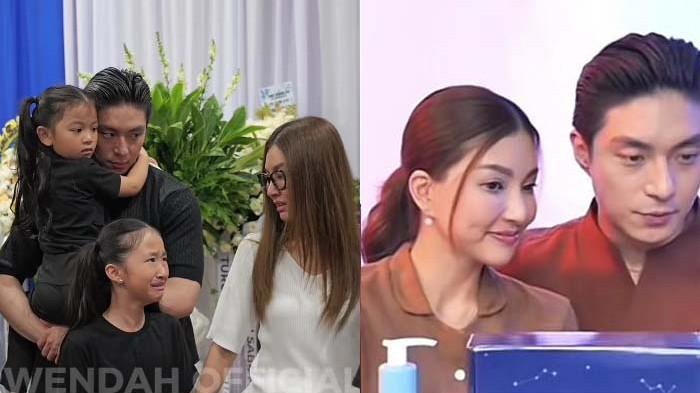 POTRET Giorgio Antonio Dampingi Sarwendah Saat Sang Ayah Meninggal Dunia, Batalkan Pekerjaan Penting