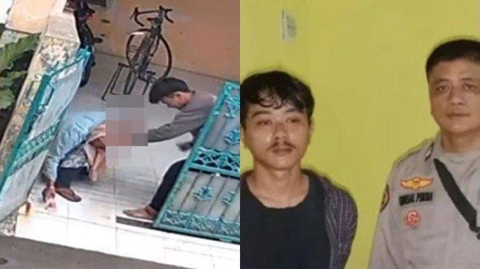 PRIA ANIAYA IBU - Sosok anak yang tega menganiaya ibunya sendiri di Bekasi, Jawa Barat viral di media sosial. Ia menganiaya ibu karena kesal tak diberi uang