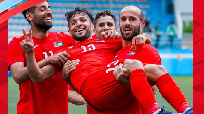 Timnas Palestina lolos ke Piala Asia 2023 usai bantai Filipina dengan skor telak 4-0.