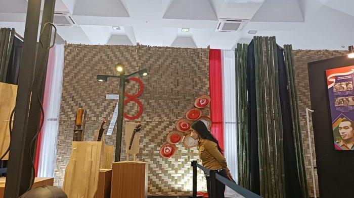 Pameran Sejarah di Museum Negeri Provinsi Sumatera Utara.