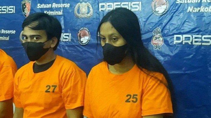 Pasangan suami-istri Sahsa dan FR Ditangkap Polisi