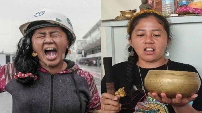 Pawang Hujan Mbak Rara.  Harganya Capai Rp 11 Juta, Inilah Keistimewaan Singing Bowl yang Digunakan Pawang Hujan di Mandalika, Mbak Rara: Ini Bawa Hoki Loh!