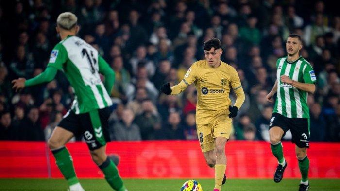 Hasil Liga Spanyol - Barcelona menang 2-1 atas Real Betis dalam laga tunda, Kamis (2/2/2023) dini hari.