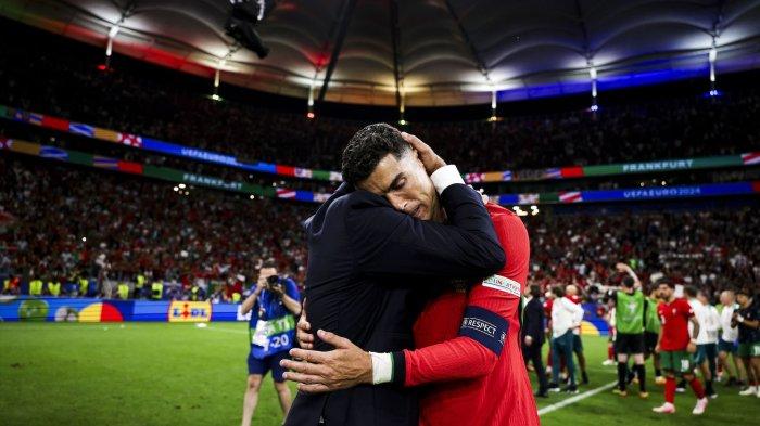 Cristiano Ronaldo bawa timnas Portugal lolos 8 besar Euro 2024.