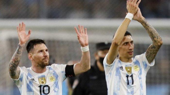 Pemain Timnas Argentina: Lionel Messi - Angel Di Maria