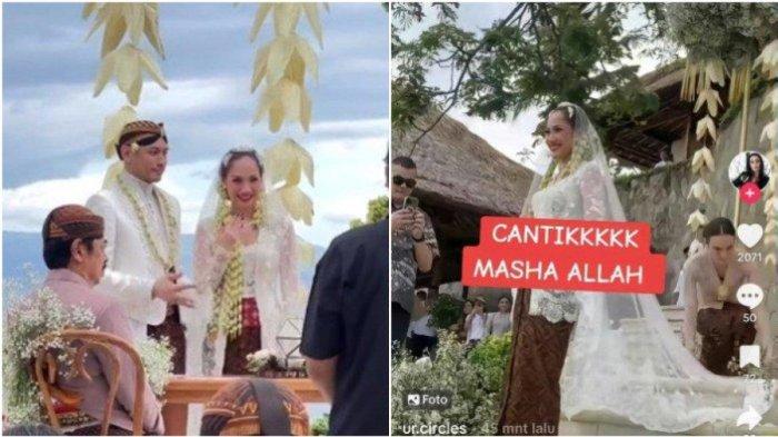 Penampilan cantik BCL menikah dengan Tiko Aryawardhana