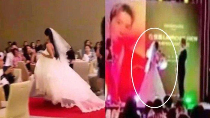 Pengantin Wanita Buka Baju dan Batalkan Pernikahan Karena Calon Suami Sembunyikan Anak