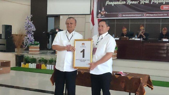 Franc Bernhard Tumanggor dan Mutsyuhito Solin di Kabupaten Pakpak Bharat, Senin (23/9/2024).