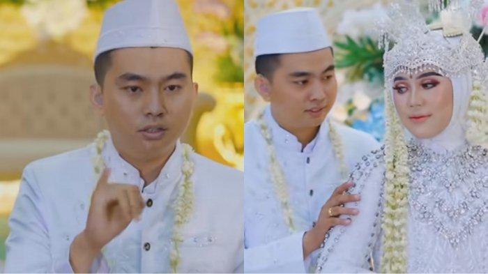 Viral momen haru pernikahan pasangan tuna rungu dan tuna wicara di Rangkasbitung, Kabupaten Lebak, Banten.