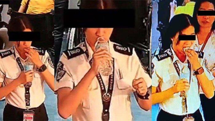 Petugas bandara di Filipina ini nekat mencuri uang penumpang Rp 4,6 juta dengan cara ditelan.