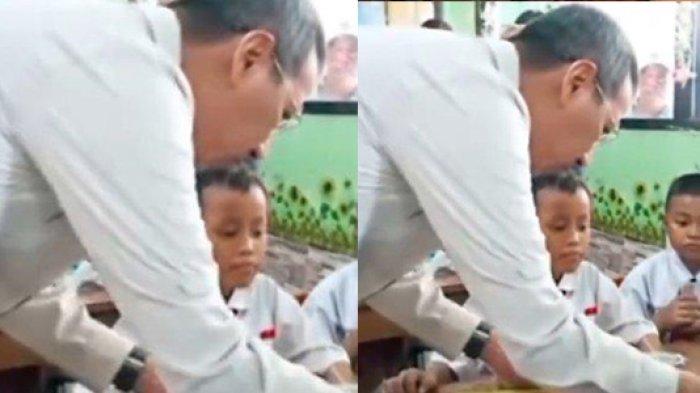 Heru Budi membantu siswa SD yang tak makan menu uji coba makan siang gratis