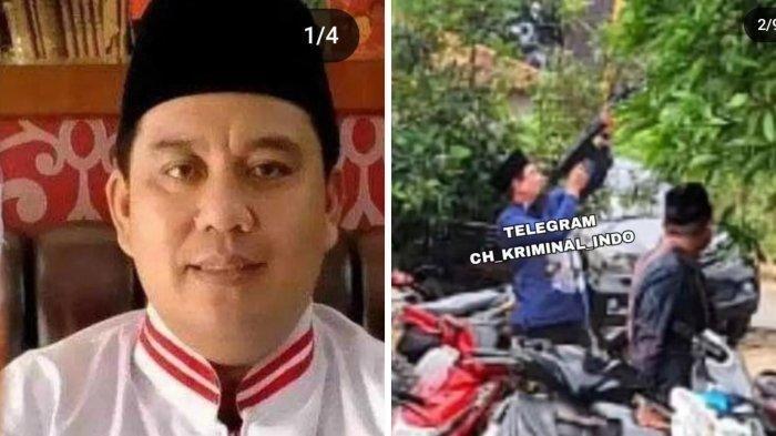Muhammad Saleh Mukadam Anggota DPRD Lampung Tengah yang menembak mati warga saat menghadiri pesta pernikahan.