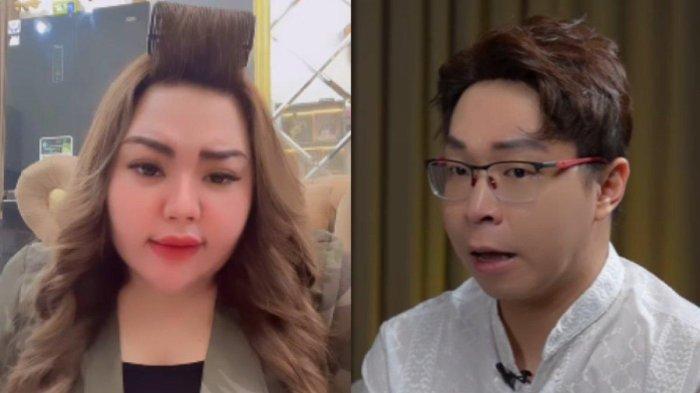 LISA MARIANA PODCAST - Potret Lisa Mariana dan Richard Lee diambil dari Instagram pada Rabu (23/4/2025). Richard Lee undang Lisa Mariana untuk podcast.