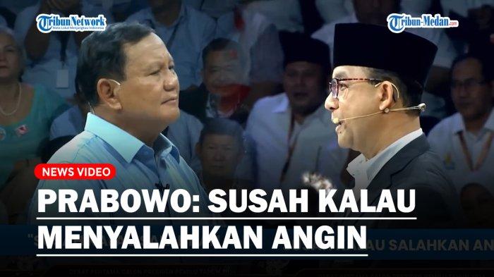 Prabowo Subianto pertanyakan anggaran Rp 80 triliun untuk mengurangi polusi kepada Anies Baswedan