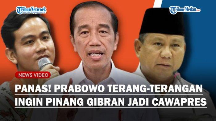 Prabowo Terang-terangan Ingin Pinang Gibran Jadi Pendampingnya di Pilpres 2024