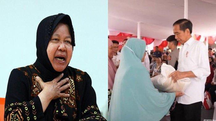 Presiden Jokowi kembali disorot PDIP lantaran tak mengajak Menteri Sosial Tri Rismaharini dalam pembagian bantuan sosial (Bansos). 
