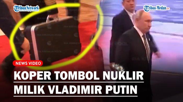 Presiden Rusia Vladimir Putin kepergok membawa koper nuklir saat kunjungan ke Beijing