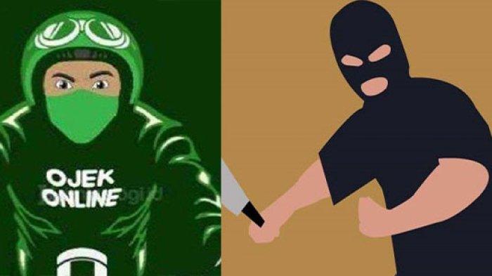 ILUSTRASI. Pria asal Banjarbaru ini menyamar dari ojek online dan tega membegal mertuanya sendiri.