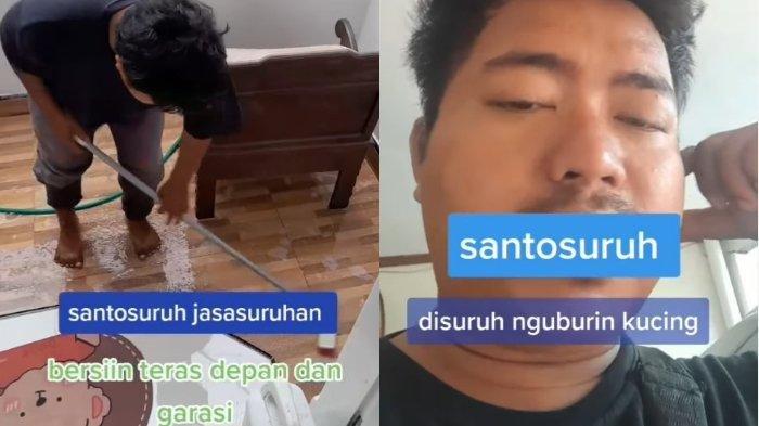Santo, pria buka jasa apapun termasuk bersihkan kotoran kucing.