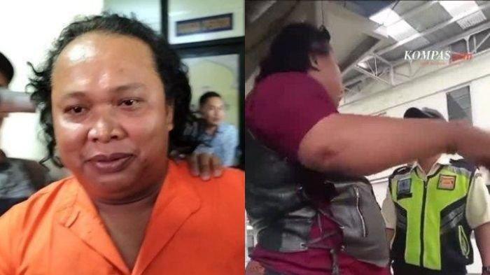 ORMAS MINTA THR - Pria mengaku Jagoan Cikuwil viral di media sosial usai meminta THR ke perusahaan di Sukabumi, Jawa Tengah, Kamis (20/3/2025). Kini pelaku bernama Suhada ini telah ditangkap polisi.