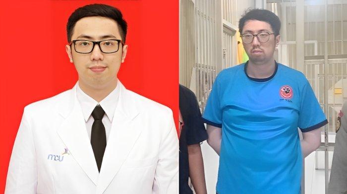 DOKTER MESUM- Priguna Anugerah Pratama, dokter mesum yang merudapaksa keluarga pasien kini dipenjarakan Polda Jawa Barat.