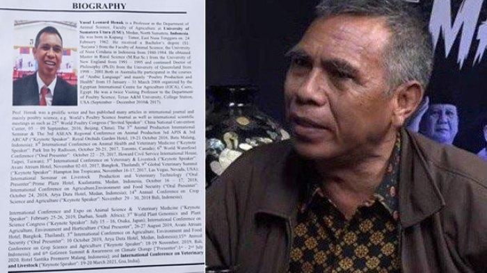 KONTROVERSI Mantan Guru Besar USU Prof Yusuf Henuk yang Sebut Jokowi  Dikeluarkan atau DO dari UGM - Halaman 3 - Tribun-medan.com