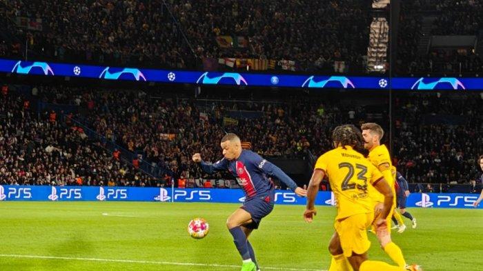 Barcelona berhasil menang di markas PSG pada Leg pertama 8 besar Liga Champions 2023-2024.