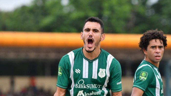 Striker tajam PSMS Medan, Du dol Jacinto Junior Conceicao Cabral 'Juninho memborong gol Ayam Kinantan