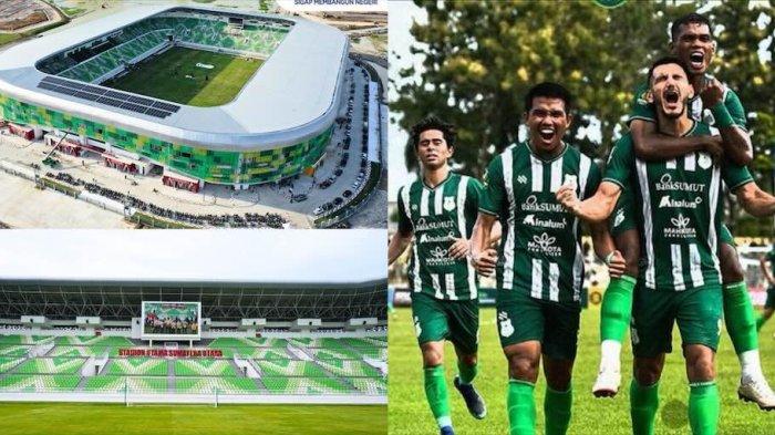 Klub Liga 2, PSMS Medan siap memakai Stadion Utama Sumatera Utara sebagai kandang usai mendapat restu dari Presiden Joko Widodo.