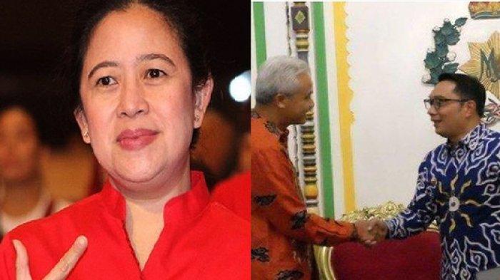 Puan Maharani sebut Ridwan Kamil tak mungkin jadi cawapres Ganjar Pranowo.
