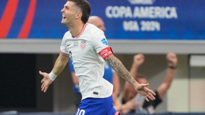 Winger AC Milan sekaligus kapten Timnas Amerika Serikat, Christian Pulisic  