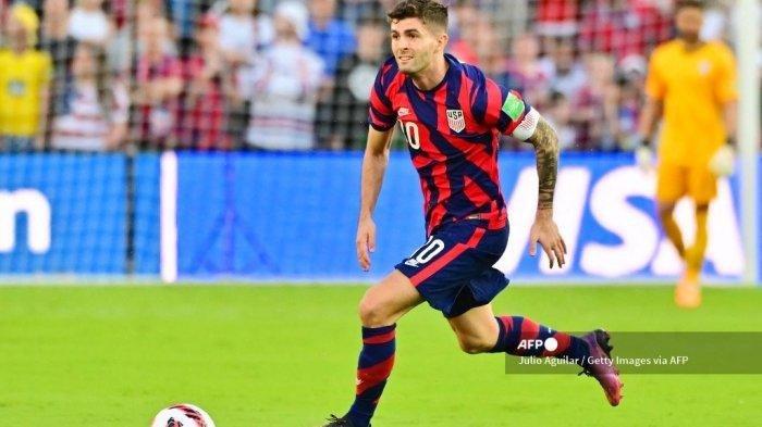 Striker AC Milan Christian Pulisic  