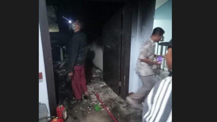 RSU Patar Asih Deli Serdang terbakar.
