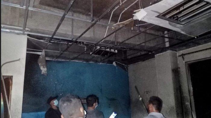 RSU Patar Asih Deli Serdang terbakar.