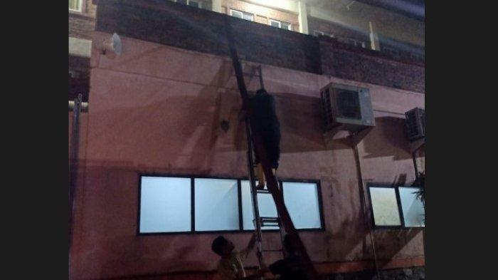 RSU Patar Asih Deli Serdang terbakar.