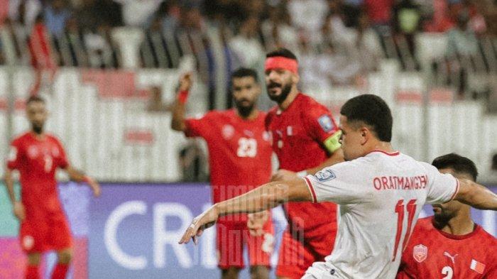 Timans Indonesia imbang lawan Bahrain 2-2pada laga ketiga ronde ketiga Kualifikasi Piala Dunia 2026