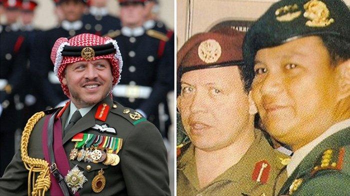 Raja Yordania dan Prabowo Subianto (x)