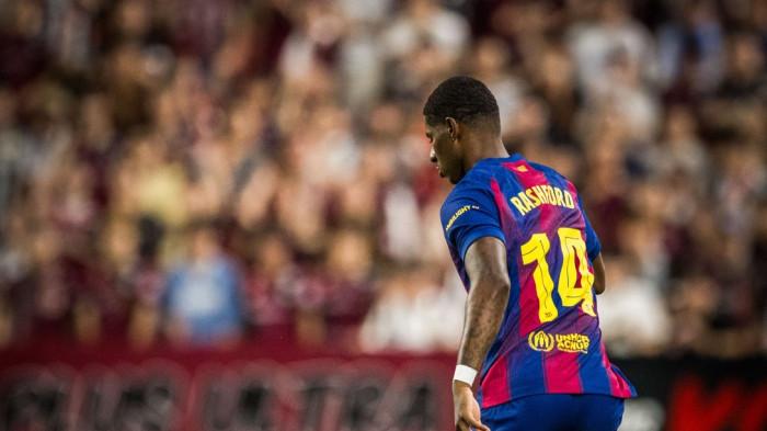 Rashford 14 barcelona