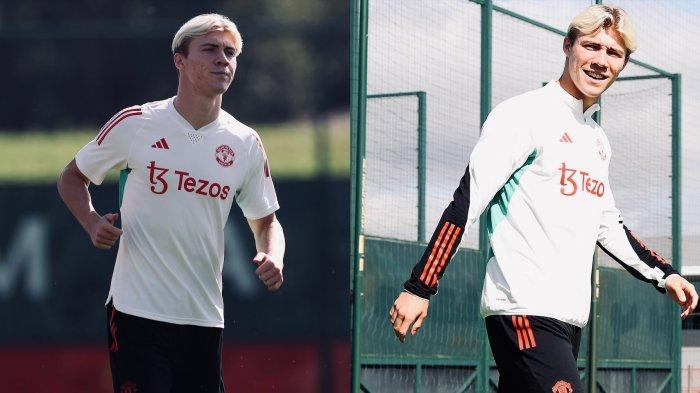 Penyerang Man United, Rasmus Hojlund belum bisa menjalani debutnya di awal pekan Liga Inggris dan harus melewatkan tiga laga dulu