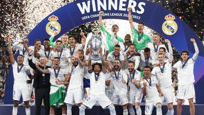 Real Madrid juara Liga Champions musim 2021-2022