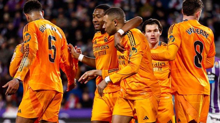 Real Madrid kokoh di puncak klasemen Liga Spanyol 2024-2025. Hasil Real Valladolid vs Real Madrid yang digelar di Nuevo Jose Zorrilla Stadium berakhir dengan skor 0-3 untuk Los Blancos.