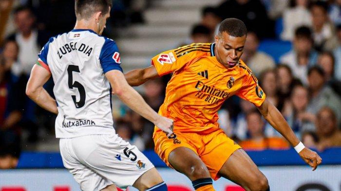 Real Madrid berhasil menang atas Real Sociedad pada pekan ke-15 Liga Spanyol 2024-2025
