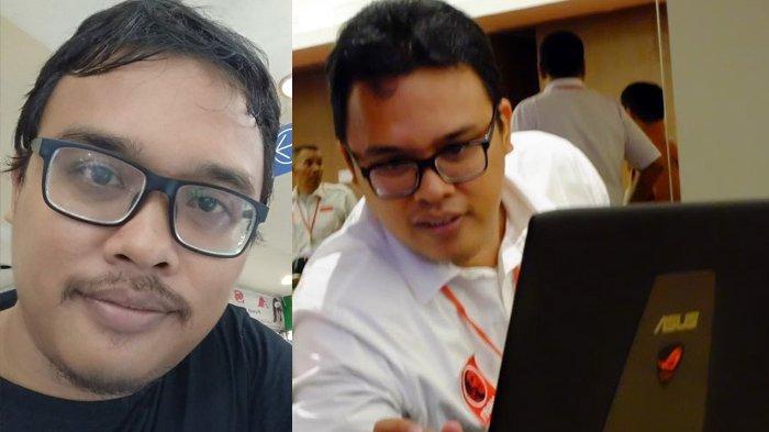 Pegiat media sosial yang juga relawan Ganjar-Mahfud, Palti Hutabarat ditangkap Direktorat Tindak Pidana Siber Bareskrim Polri, Jumat (19/1/2024). 